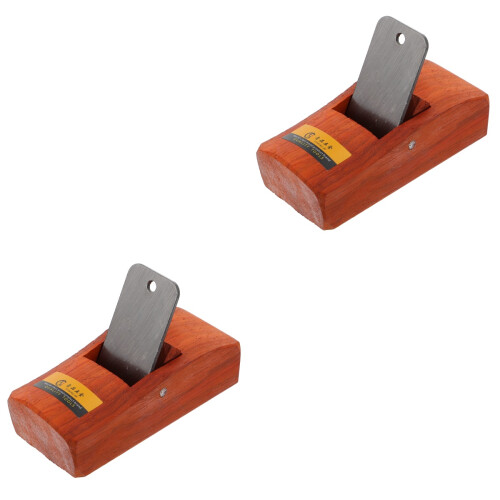 2 Pieces Mini Wood Planer Carpenter Tool Planers Tools 2