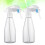 2Pcs Handheld Spray Bottles 200Ml Plastic Alcohol Dispenser 4
