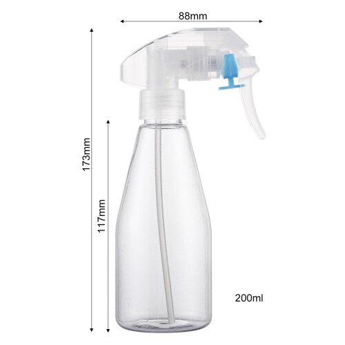 2Pcs Handheld Spray Bottles 200Ml Plastic Alcohol Dispenser 1