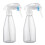 2Pcs Handheld Spray Bottles 200Ml Plastic Alcohol Dispenser 1