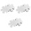 27 Pcs Non-Slide Strips The Flowers Sticker 3