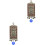 2Pcs Creative Evil Eye Cloth Scripture Pendant Hanging Decor 3