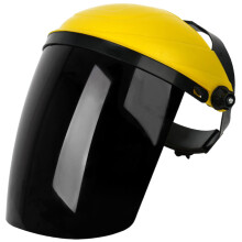 Full Face Shield 11x9 Inch Portable Head Mount, Lightweight Protective Safety Mask for Grinding Welding Cutting