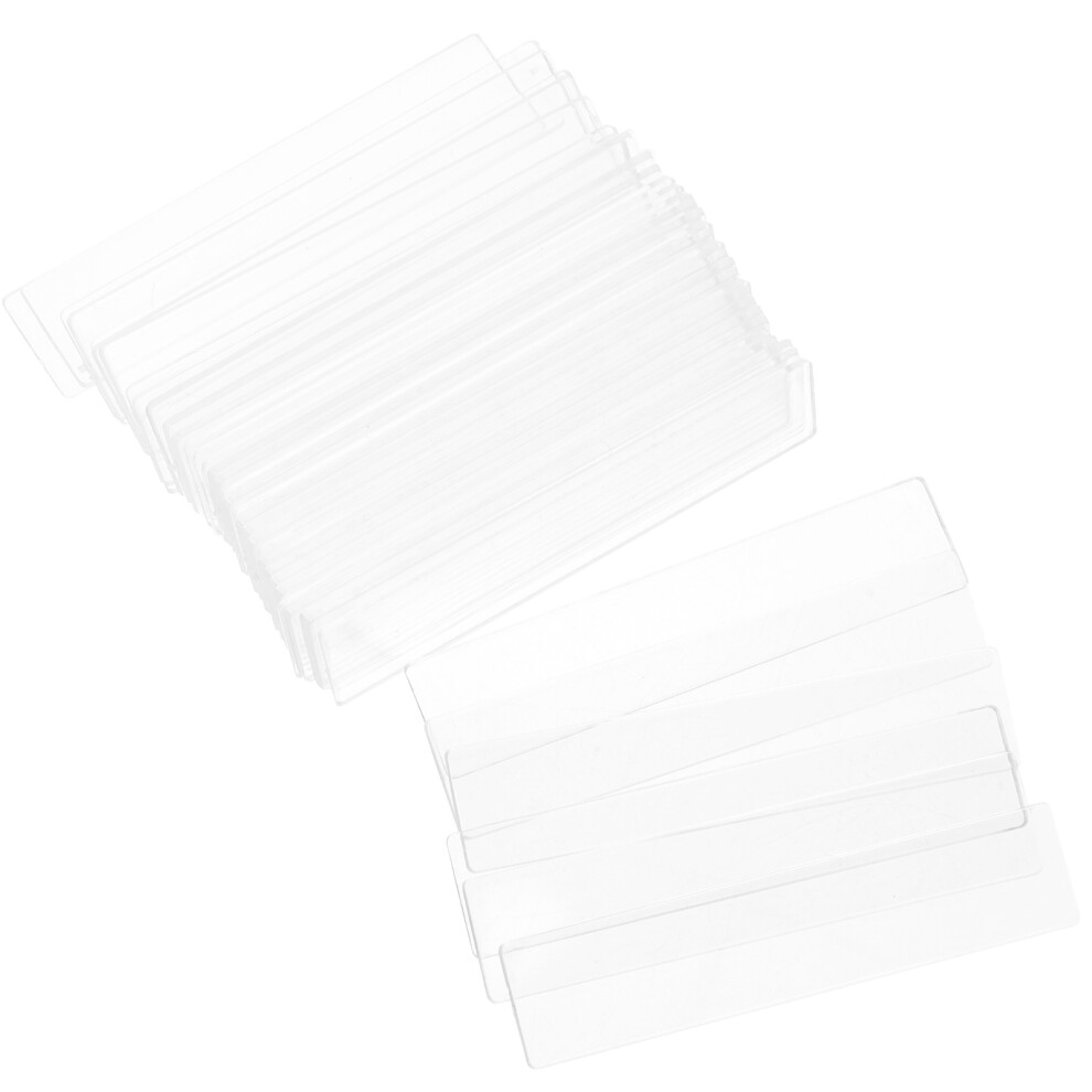 Iplusmile 600 Pcs Nail Art Display Boards High Transparent Acrylic