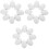 24 Pcs Artificial Wood Eggs Diy Fake Egg Decorations 5