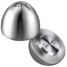 Stainless Steel Egg Shape Seasoning Jar And Pepper Shaker