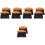 10 Pcs Fireplace Brush Dust Cleaning Tool Handheld 6