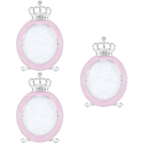 3Pièces Supports Rose Chic Pour Présentation Ongles Décor 1