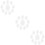 150 Pcs Plastic Fillable Ball Ornament Egg Shape Clear Party Decor 11