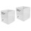2Pcs Acrylic Dining Table Utensil Holder For Fork Spoon Organizer 6