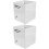 2Pcs Acrylic Dining Table Utensil Holder For Fork Spoon Organizer 7