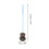 2Pcs Soft Sponge Bottle Cleaning Brush With Long Handle 4
