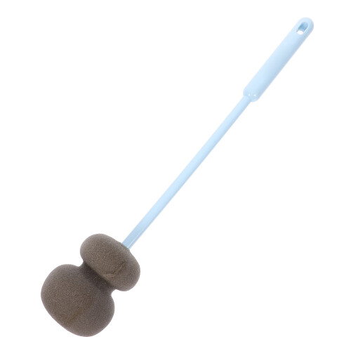 2Pcs Soft Sponge Bottle Cleaning Brush With Long Handle 1