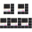 5 Sets Mini Chalkboard Sign Desktop Memo Multi Function Diy Supply 4