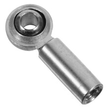 3Pcs Steel French Horn Thread Ball Joint Head For Flexible Adjustment