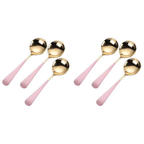 2 Pcs Thickened Serving Spoon Tea Scoop For Loose Creative Cutlery 1