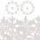 80 Pcs Thread Bobbins Snowflake Embroidery Floss Winding Boards 11