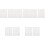 10 Sheets Self Adhesive Bumpers Door Buffer Pad Damper Cushion 80 Pcs 3
