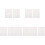 10 Sheets Self Adhesive Bumpers Door Buffer Pad Damper Cushion 80 Pcs 2