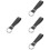 4Pcs Double Ring Skirt Hike Portable Tool Belt Loop Attachment 8