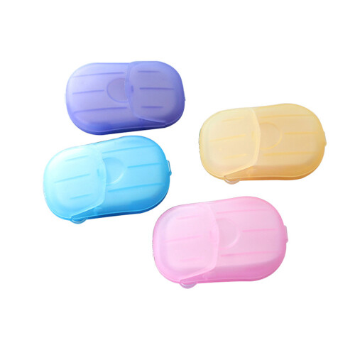 20Pcs Disposable Soap Paper Sheets for Travel