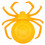 3Pcs Spider Shape Dessert Tray For Halloween Serving 3