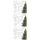 3 Sets Clear Snowflake Christmas Tree Hanging Ornaments Party Decor 8