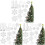 3 Sets Clear Snowflake Christmas Tree Hanging Ornaments Party Decor 2