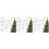 3 Sets Clear Snowflake Christmas Tree Hanging Ornaments Party Decor 4