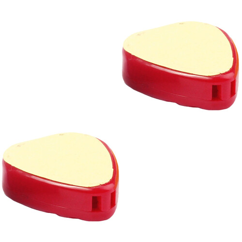 2 Pieces Electric Guitar Accessories Pick Case Collection Holder 2