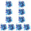 Masteelf  10 Packs Confetti For Party Birthday Table Decorations Blue 11