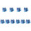 Masteelf  10 Packs Confetti For Party Birthday Table Decorations Blue 7