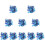 Masteelf  10 Packs Confetti For Party Birthday Table Decorations Blue 9