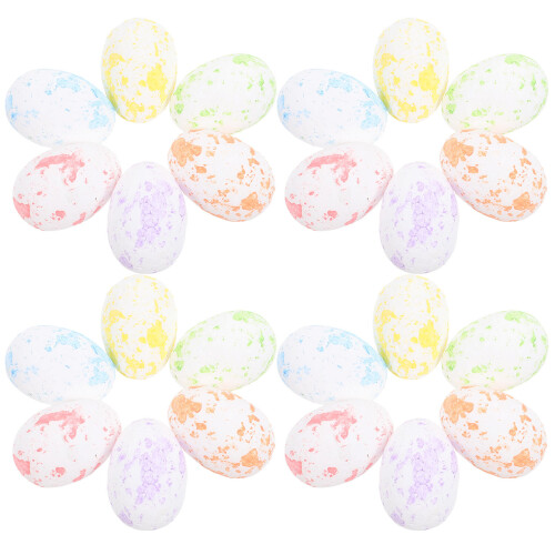 200 Pcs Easter Eggs Festive Foam Decor Simulation Diy Accessories