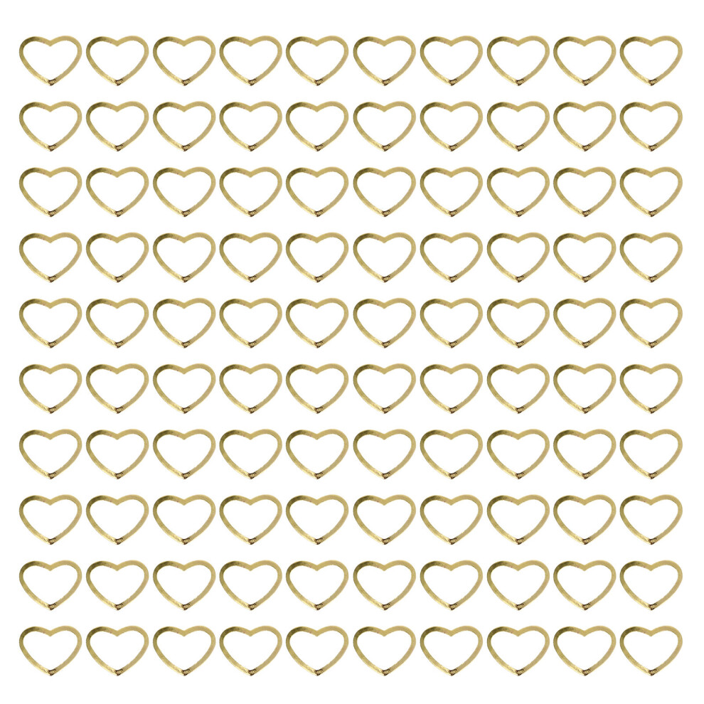 Totority 1000 Pcs Nail Jewelry Decorations Heart Shaped Studs Rivets