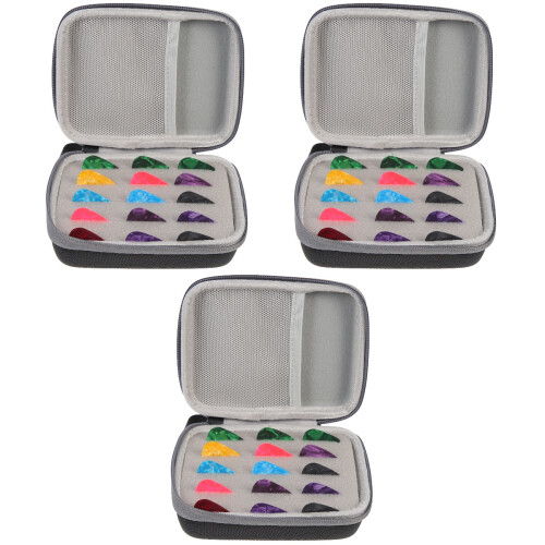 3 Sets Pick Storage Bag Eva Pick Bag Replace 2