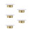 5Pcs Wall-Mounted Fire Sprinkler Cover Plate For Ceiling Protection 10