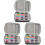3 Sets Pick Storage Bag Eva Pick Bag Replace 2
