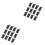24 Pcs  Wired 2 X 1.5v Aa Battery Holder Plastic Case 11