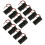 24 Pcs  Wired 2 X 1.5v Aa Battery Holder Plastic Case 3