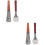 4 Pcs Stainless Steel Ice Cream And Fruit Scoops 6