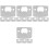4 Pcs Striking Plate For Door Strike Reinforcement Security Plates 3