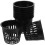 150 Pcs Hydroponic Net Pots Plastic Mesh Cups For Planting 1