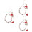 3pcs Mobile Phone Straps Crystal Sash Bracelet 6