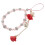 3pcs Mobile Phone Straps Crystal Sash Bracelet 11