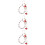 3pcs Mobile Phone Straps Crystal Sash Bracelet 8