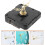 5Sets Durable Plastic Clock Mechanism with Hands DIY Replacement Kit 7