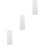 3Pcs Plastic Embossed Folding Mold Craft Card Template 7