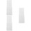 3Pcs Plastic Embossed Folding Mold Craft Card Template 9