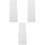 3Pcs Plastic Embossed Folding Mold Craft Card Template 5